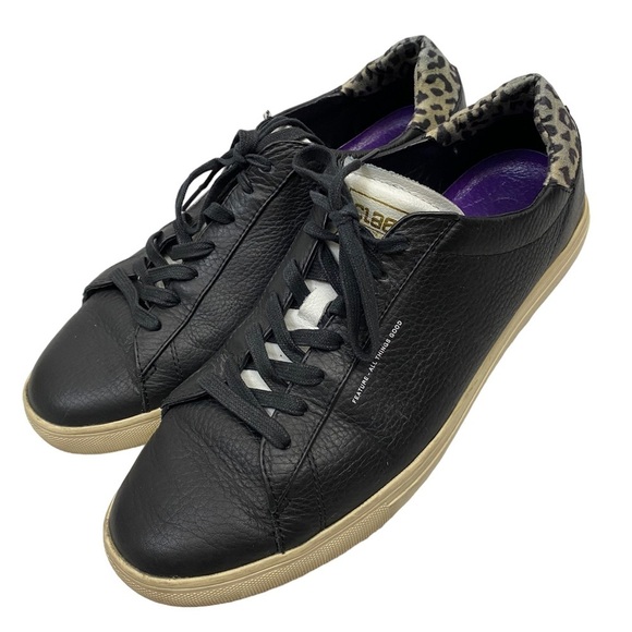 CLAE FEATURE X CLAE BRADLEY SAFARI Animal BLACK leather Fashion Sneaker Men’s 12